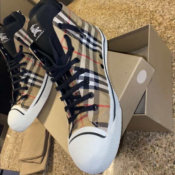 Burberry | Shoes | Burberry High Tops 